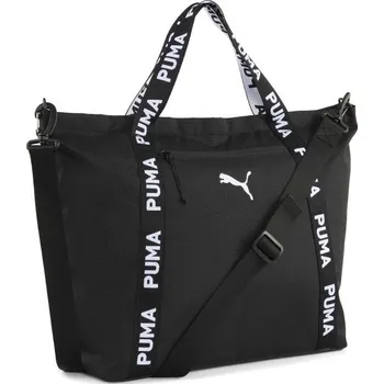 Kabelka Dámská taška Puma AT ESSENTIALS SHOPPER UNI Černá, Bílá