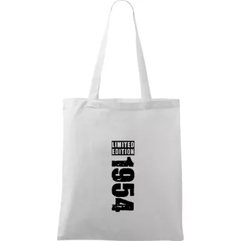 Limited edition 1954 pruh - Taška bavlněná - 42 x 38 cm ( Bílá )