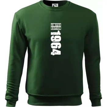 Limited edition 1964 pruh - Mikina Essential dětská - 146 cm/10 let ( Lahvově zelená )