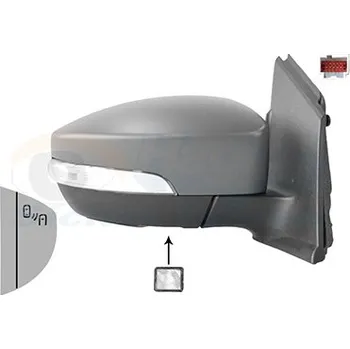 Auto zrcátko Vnější zpětné zrcátko VAN WEZEL 1906828
