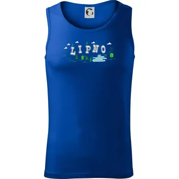 Jezero Lipno - Tílko pánské Core - 2XL ( Královská modrá )