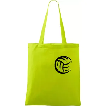Volejbal míč prso - Taška bavlněná - 42 x 38 cm ( Limetková )
