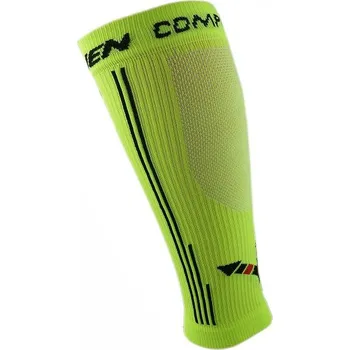 Cyklistické návleky Kompresní návleky HAVEN Compressive Calf Guard EvoTec yellow - MIDDLE COMPRESSION (Barva žlutá, velikost L)
