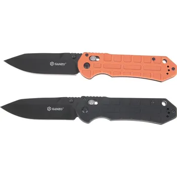 kapesní nůž Ganzo® Zavírací nůž G7453P-WS Ganzo®, Barva: Oranžová, Varianta: Černá