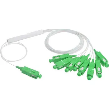 Splitter PLC optický -1x8 1260-1650nm, SC/APC, 1,5m