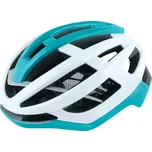 Přilba FORCE LYNX, bílo-tyrkysová (Barva bílá-tyrkysová, velikost S/M)
