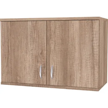 Obývací pokoj NÁBYTEK MIKULÍK s.r.o. SEKTOR 13 - horní závěsná skříňka 2dveřová, 70x35x60cm Dekor: olše Šířka: 70cm, Dekor: dub kansas