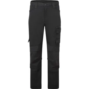 Pánské oblečení PortWest | DX4 pracovní kalhoty - All Black / 28 / M / černá