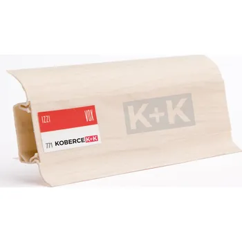 soklová lišta Obvodová soklová lišta plastová (pro PVC a vinyl) jilm sibiřský - 250cm