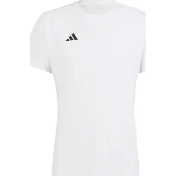 Pánské oblečení Pánské sportovní triko adidas ADIZERO TEE 2XL Bílá, Černá