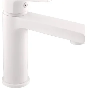 Colorado Vodovodní baterie umyvadlová, výška 143 mm, bez výpusti, bílá matná CCO126.0BMAT