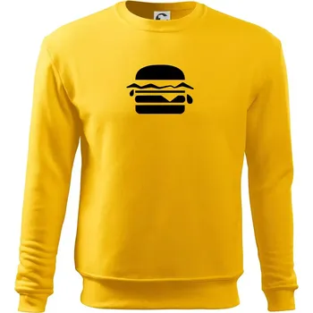 Pánská mikina Hamburger ikona - Mikina Essential pánská - L ( Žlutá )