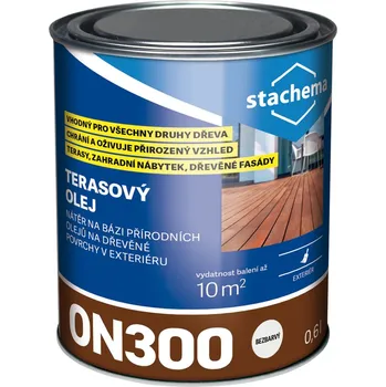 Olej na dřevo Stachema Lignofix terasový olej 600 ml borovice