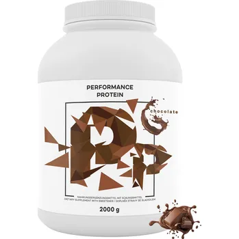 Protein BrainMax Performance Protein®, nativní syrovátkový protein, čokoláda, 2000 g Doplněk stravy
