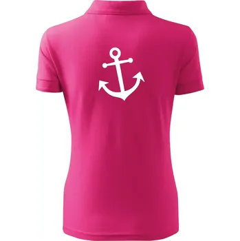 Kotva - Polokošile dámská Pique Polo - XS ( Purpurová )