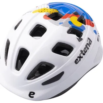 Cyklistická přilba Přilba Extend COBBY multi-white-black (varianta multi-white-black, velikost XS/S)
