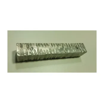 Zrcadlo Držák kovaný nerezový - 15cm- síla skla 6-19mm