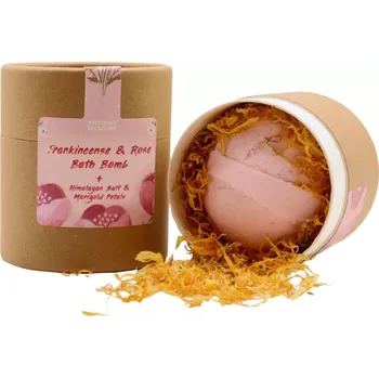 bomba do koupele AW Aromatics Dárková sada - bomba do koupele Růžová Blaženost 140+50 g