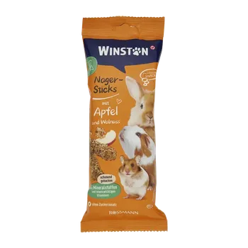 Krmivo pro hlodavce Winston Tyčinky pro hlodavce Jablko a vlašský ořech 2 ks