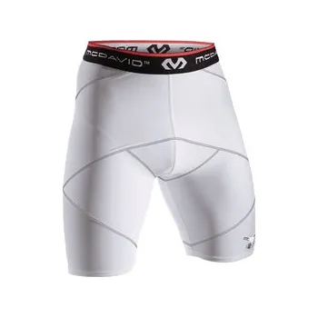 McDavid 8200 Cross Compression Shorts With Hip Spica Kompresní šortky L, bílá