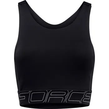 Dámské oblečení Podprsenka sportovní FORCE GRACE, černá (Barva černá, velikost XXL)