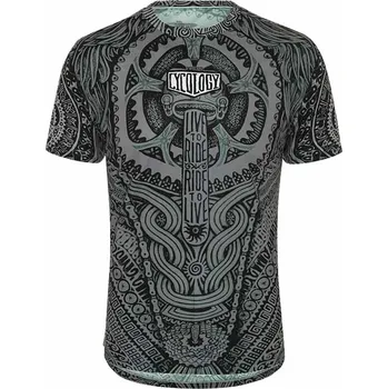 Sportovní triko CYCOLOGY Aztec, pánské, krátký rukáv (Motiv Aztec, velikost L)