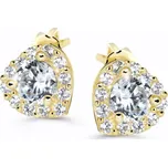 Cutie Jewelllery - Diamonds Zlaté diamantové náušnice srdíčka DZ60231-30-00-X-1