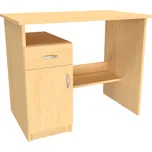 NÁBYTEK MIKULÍK s.r.o. Psací stůl DELTA 90x56cm, olše, levý, lamino, moderní design Šířka: 90, Výška: 75, Dekor: javor