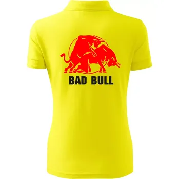 Bad Bull - Polokošile dámská Pique Polo - 2XL ( Citrónová )