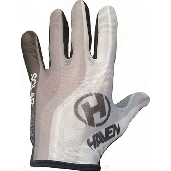 Cyklistické rukavice Dlouhoprsté rukavice HAVEN SOLAR LONG white (Barva bílá, velikost S)