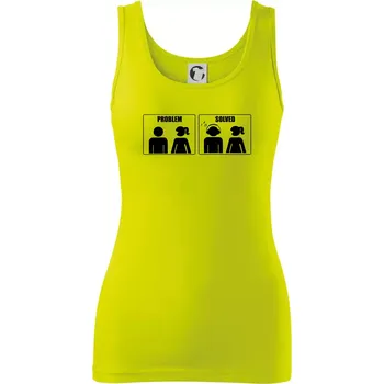 Problém - Music - Dámské tílko - XL ( Limetková )