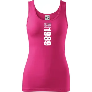 Dámské tričko Limited edition 1989 pruh - Dámské tílko - XS ( Purpurová )