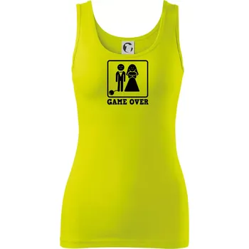 Game Over rozlučka - Dámské tílko - M ( Limetková )