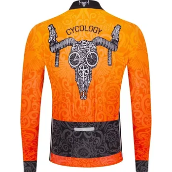 cyklistický dres Cyklodres CYCOLOGY Life Behind Bars, pánský, dlouhý rukáv (Motiv Life Behind Bars, velikost XXL)
