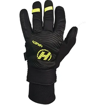 Rukavice Rukavice HAVEN POLARTIS Calore black/green (Sportovní zimní rukavice Haven, velikost M)