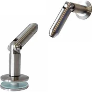 Zrcadlo Set: horní kotvení a kotvení (táhlo - sklo, terč Ø50 mm)