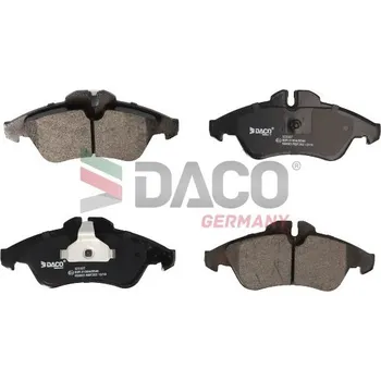 Brzdová destička Sada brzdových destiček, kotoučová brzda DACO GERMANY 323327