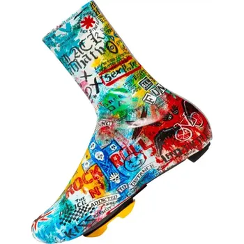 Cyklistické návleky Cyklistické návleky na tretry Cycology Rock N Roll (Motiv Rock N Roll, velikost S)