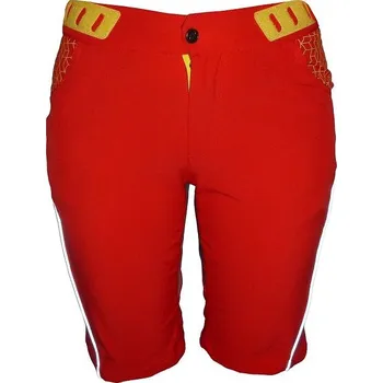 Cyklistické kalhoty Dámské cyklokraťasy HAVEN SINGLETRAIL WMS red (Barva červená, velikost L)