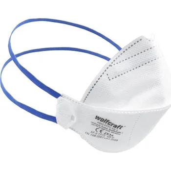 respirátor Wolfcraft 4945000 respirátor proti jemnému prachu FFP2 D 2 ks EN 149:2001 + A1:2009
