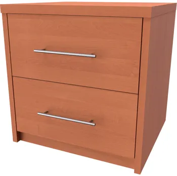 Noční stolek NÁBYTEK MIKULÍK s.r.o. AURA - noční stolek, 45x45x40cm Dekor: olše Šířka: 45cm, Dekor: olše