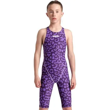 Dámské plavky arena Powereskin ST NEXT LE leopard otevřená záda Velikost: 10-11