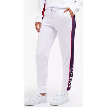 U.S.Polo Assn. dámské tepláky USPA HIGH bílé M