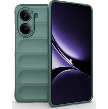 Pouzdro na mobilní telefon Rugg odolný gelový obal na Xiaomi Poco X7 Pro 5G - zelený