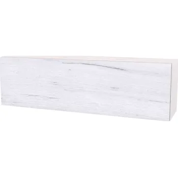 Komoda NÁBYTEK MIKULÍK s.r.o. CUBE 11 - horní závěsná skříňka s výklopnými dvířky, 120x35cm Dekor: olše Šířka: 120, Výška: 35, Dekor: dub bělený