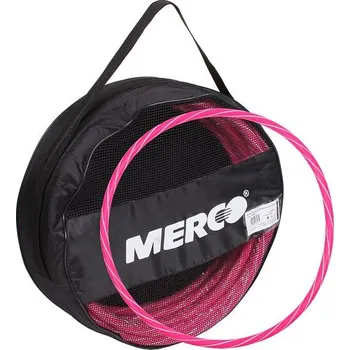 Gymnastická obruč 10 ks Set Hula Hoop Aero 50 růžová