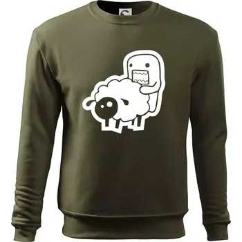 Pánská mikina Sticker ovce - Mikina Essential pánská - 3XL ( Military )