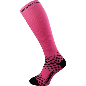 Pánské termo ponožky Kompresní podkolenky HAVEN EVOTEC COMAX pink - HIGH COMPRESSION (Barva růžová, velikost 4-5 (37-39))