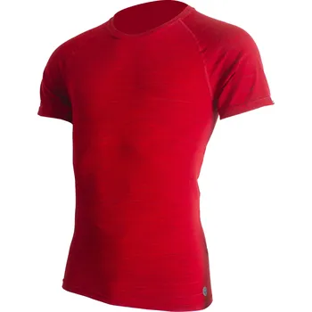 Pánské tričko Z-QUIDO merino triko s pruhy - Šedá P800 / L / Šedá