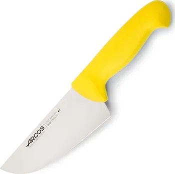 Kuchyňský nůž Kuchyňský Nůž Arcos Carnicero Color Amarillo Serie 2900 170 mm